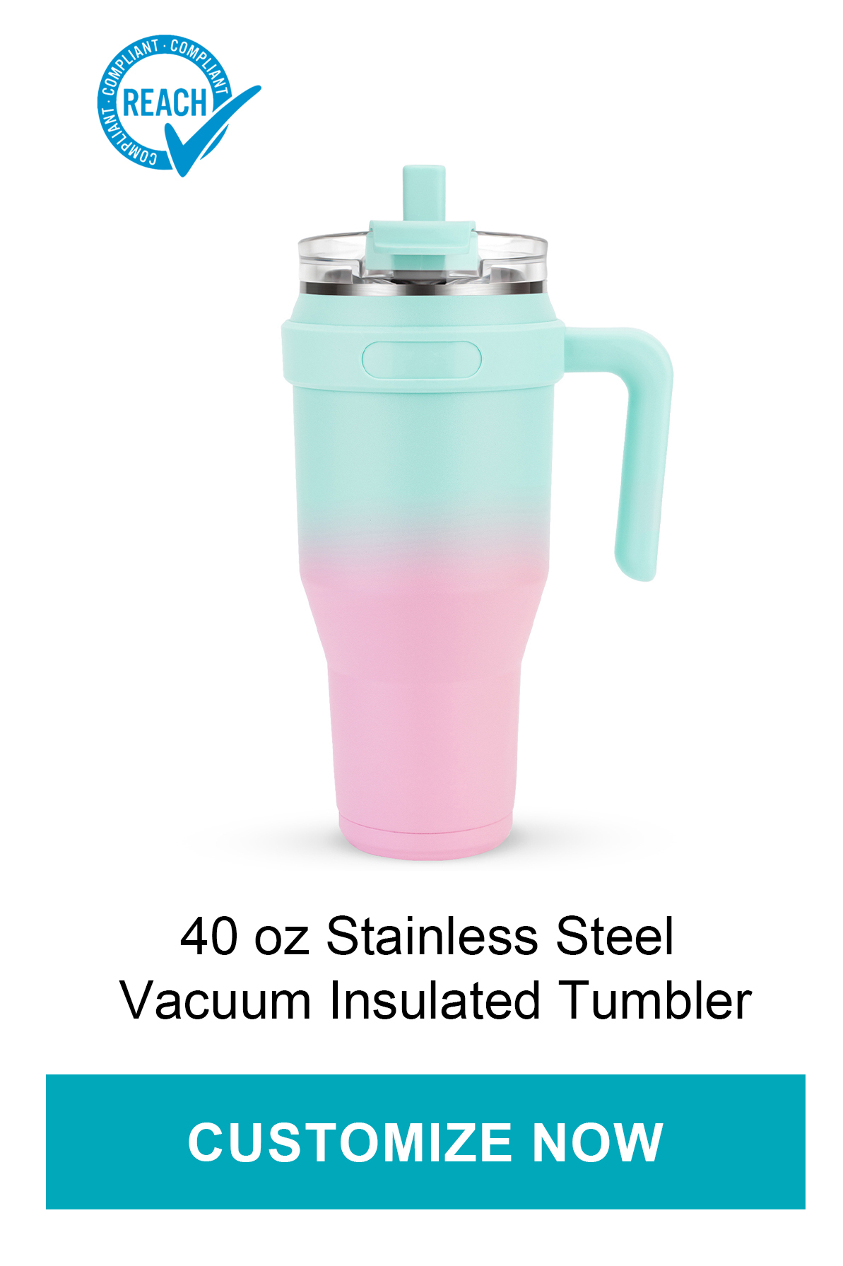 custom tumbler with logo for bulk orders